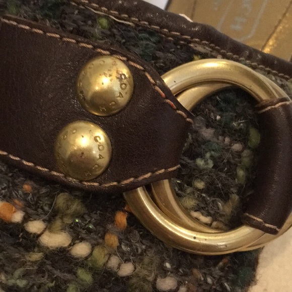 Coach tweedy fun but classy mule, size 7.5 - Picture 6 of 8